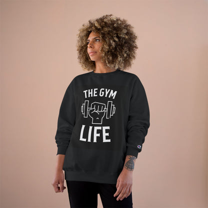 Fitness Champion Sweatshirt, Gym Life Apparel, Workout Gear, Motivational Sweatshirt, Gift for Fitness Enthusiasts, Casual Fitness Wear